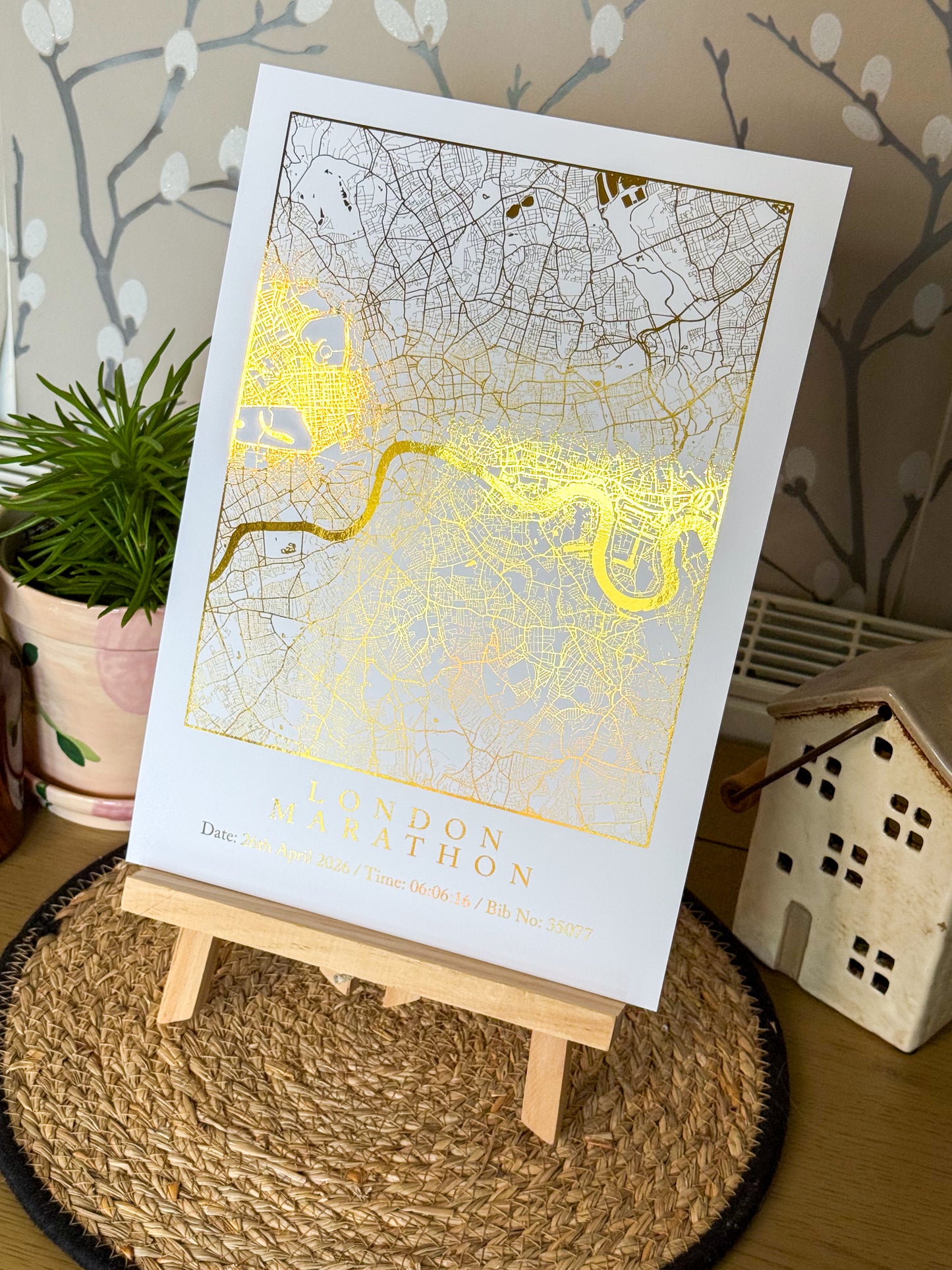 Marathon Map Foil